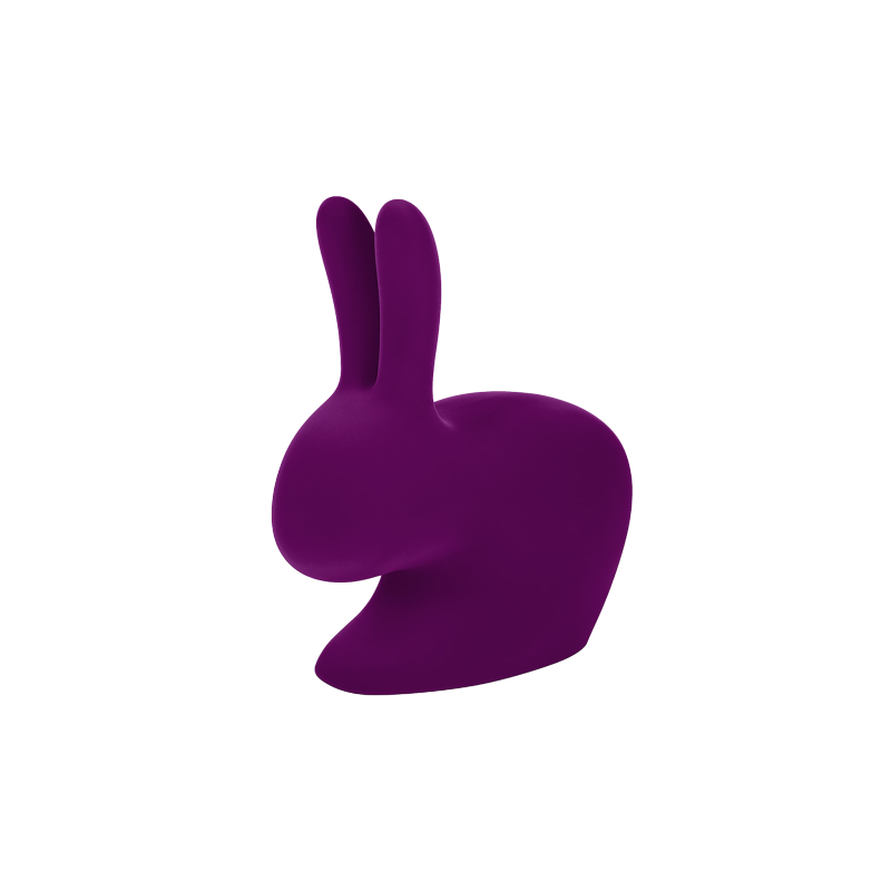 RABBIT BABY VELVET Qeeboo