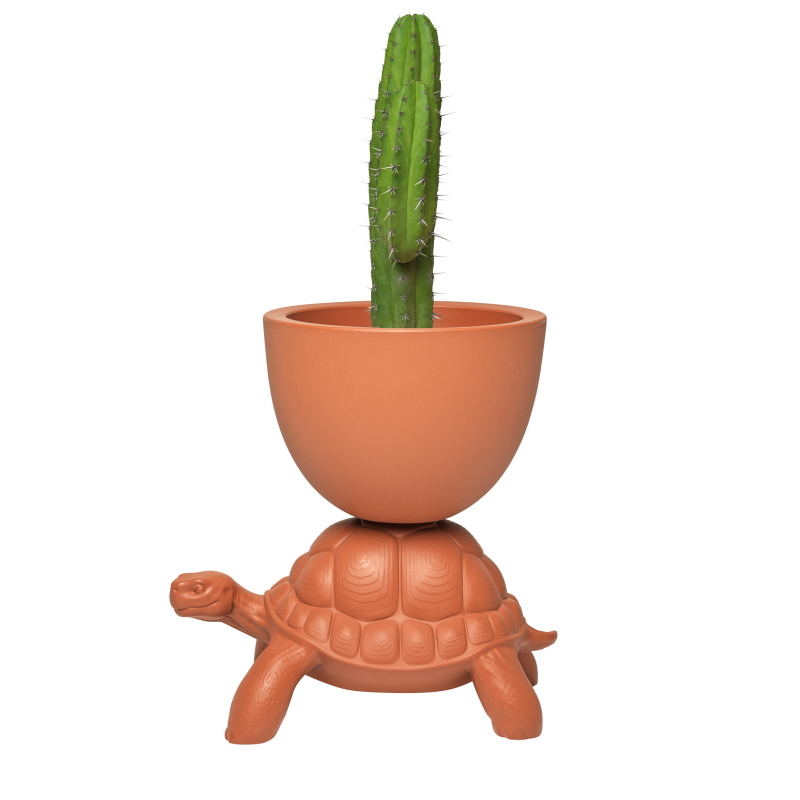 TURTLE CARRY PLANTER AND CHAMPAGNE COOLER Qeeboo