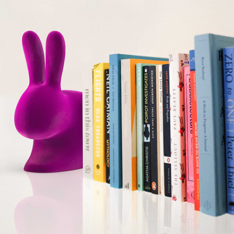 RABBIT XS VELVET Qeeboo