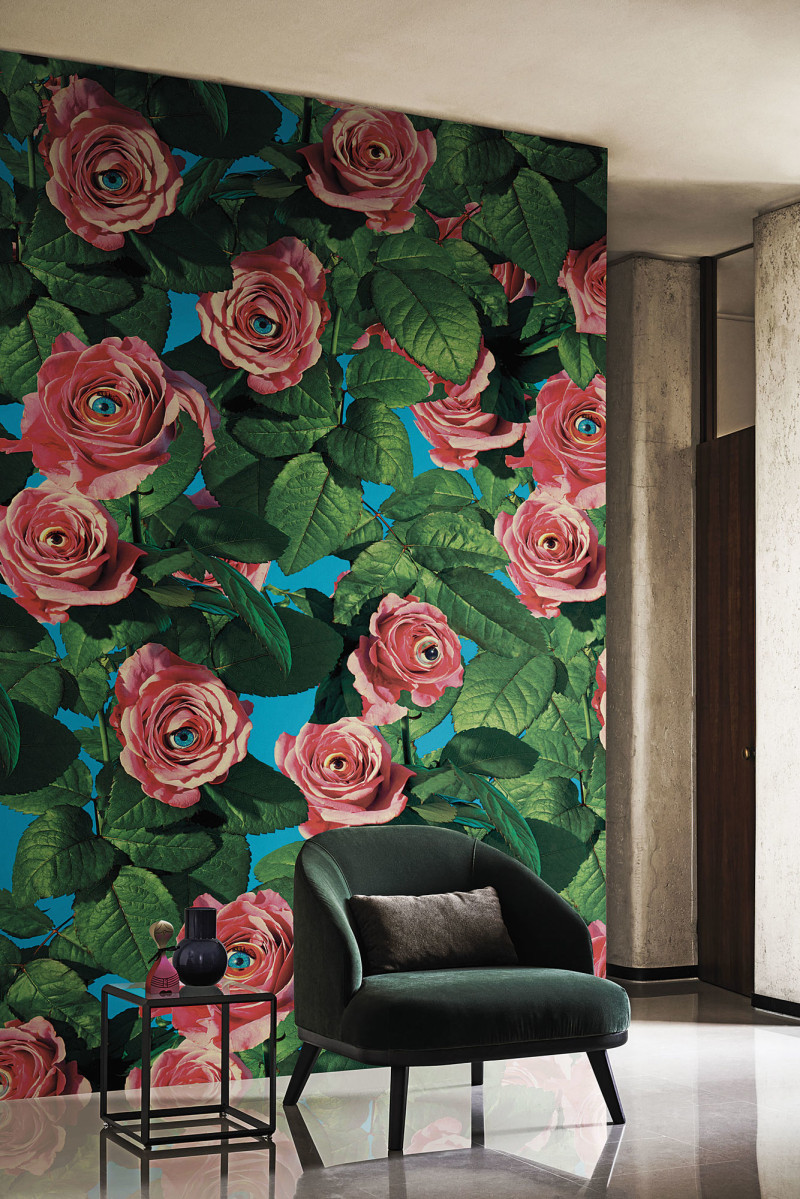 Eyes & roses Londonart