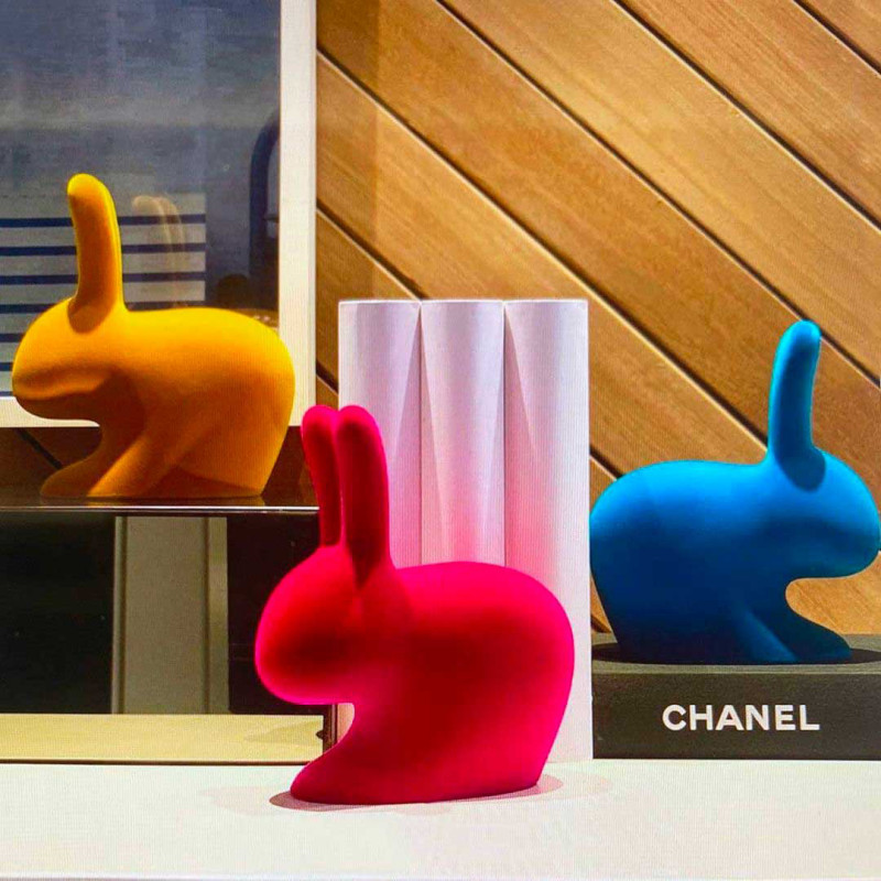 RABBIT XS VELVET Qeeboo