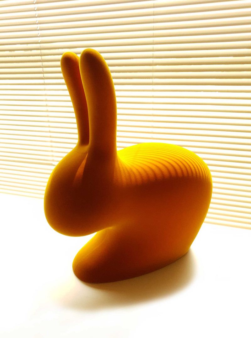 RABBIT BABY VELVET Qeeboo