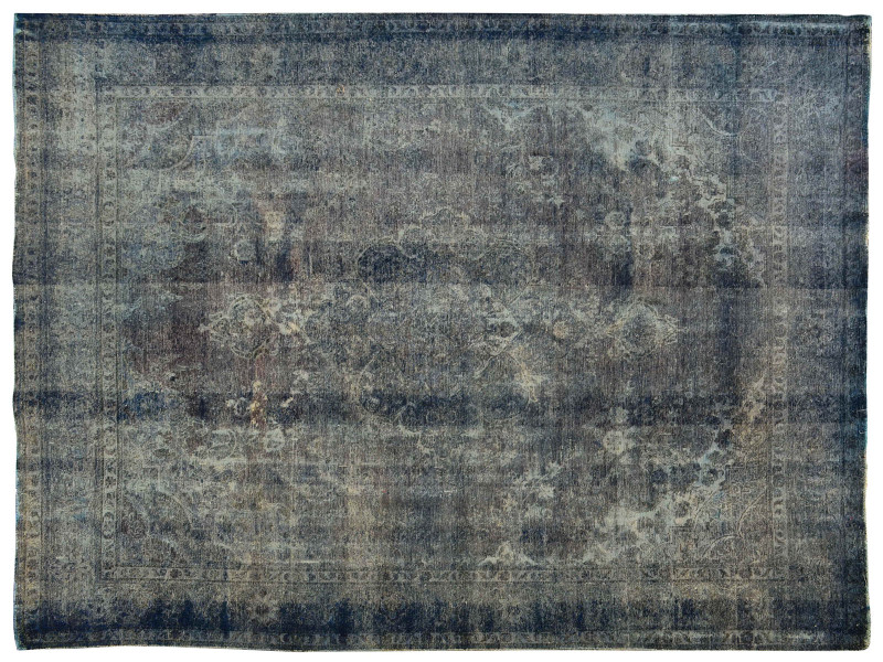 Revive Grey Blue Amini Carpets