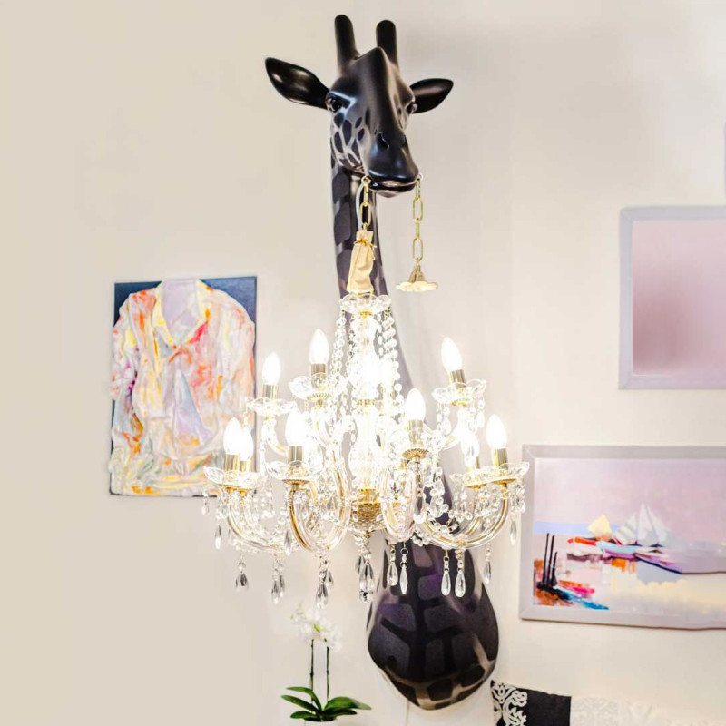 GIRAFFE IN LOVE WALL Qeeboo