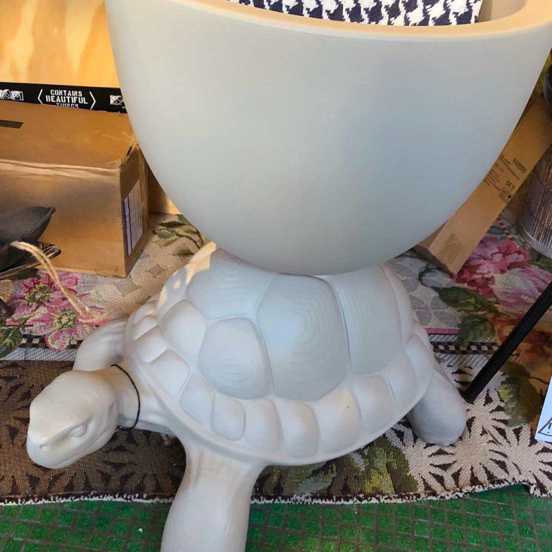 TURTLE CARRY PLANTER AND CHAMPAGNE COOLER Qeeboo