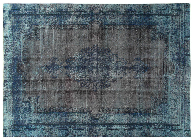 Revive Grey Blue Amini Carpets