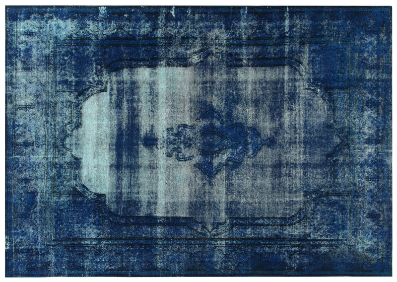 Revive Grey Blue Amini Carpets
