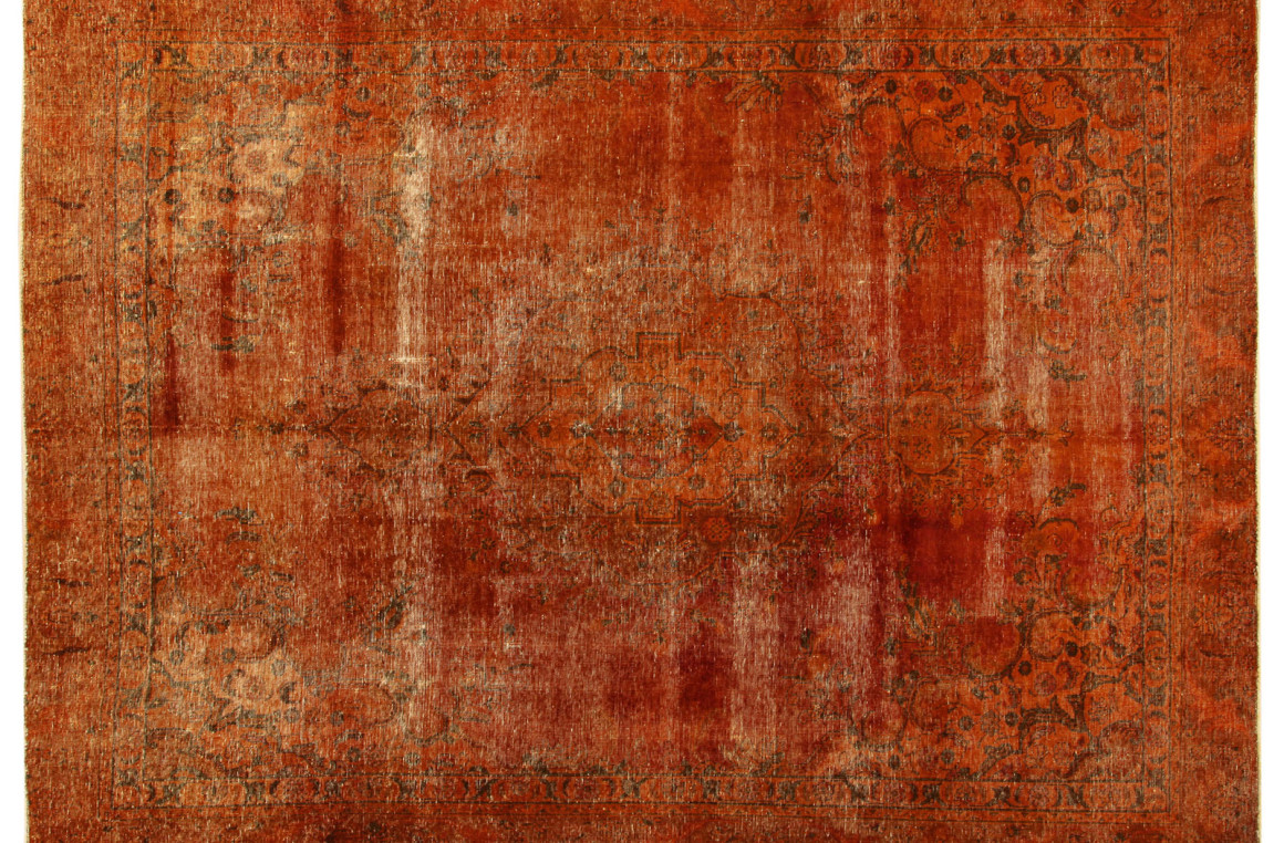 Revive Orange Copper Amini Carpets