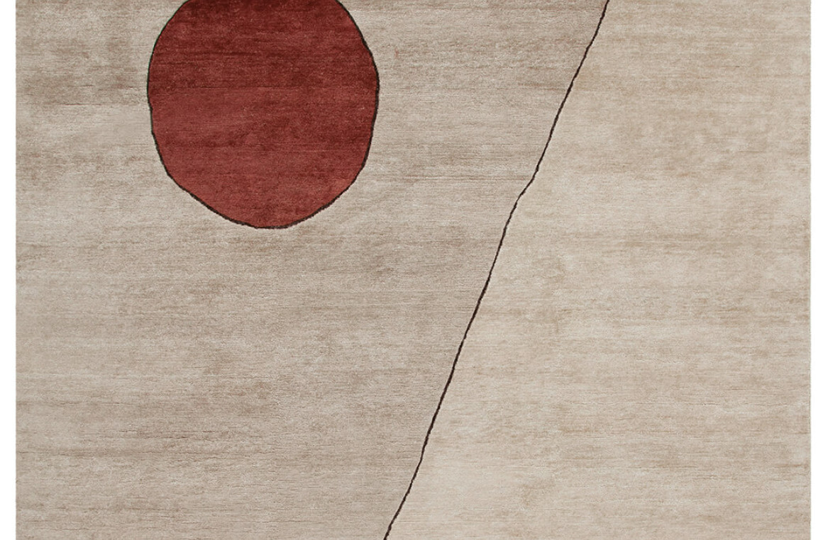 Ritagli Red Brick Rose Amini Carpets