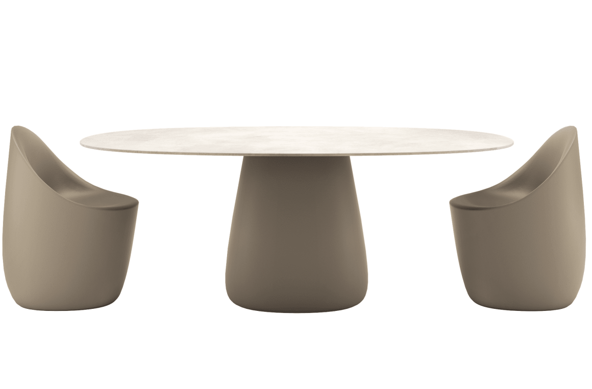 COBBLE TOP 190 CM GRESS STONEWARE IVORY Qeeboo