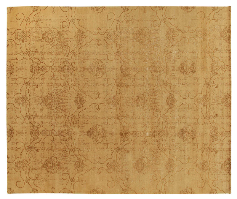 Rare Velvet Gold Amini Carpets