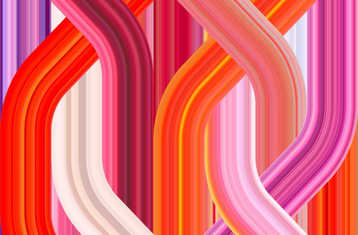 WAVE RED RECTANGULAR Qeeboo