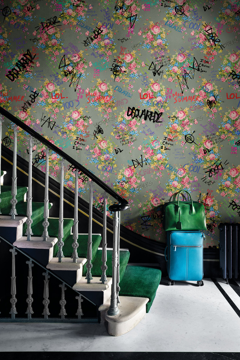 Vandalized granny's flowers Londonart