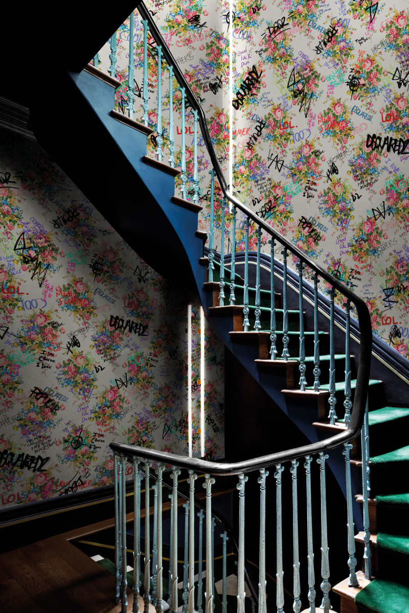 Vandalized granny's flowers Londonart