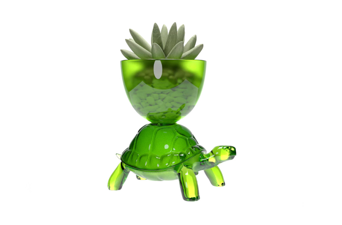 Turtle Carry XS Planter Qeeboo