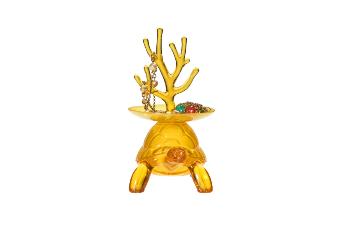 Turtle Carry XS Jewelry Tree Qeeboo