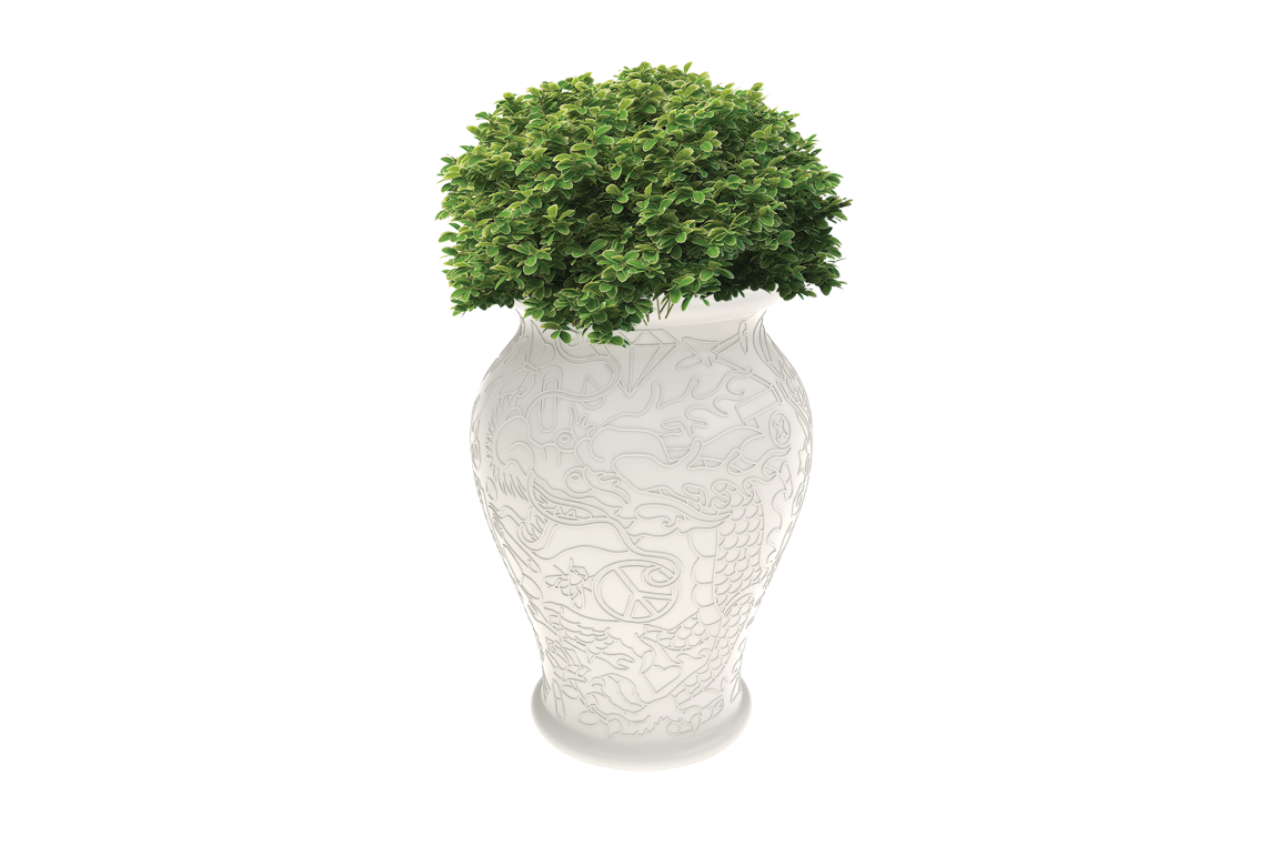 MING PLANTER AND CHAMPAGNE COOLER Qeeboo
