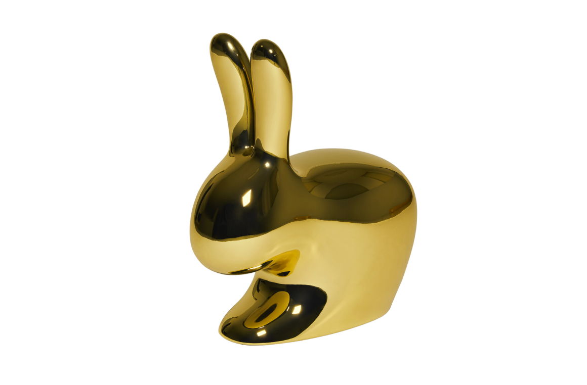 RABBIT METAL Qeeboo
