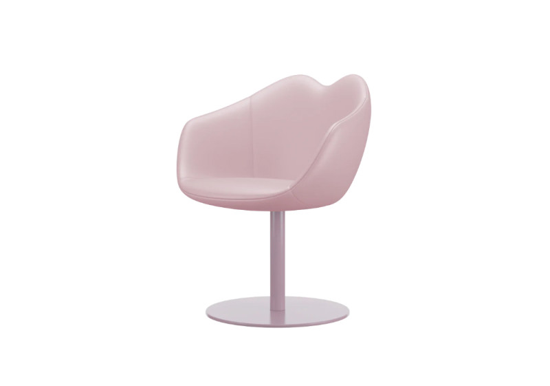 XOXO Leather Round Base Qeeboo