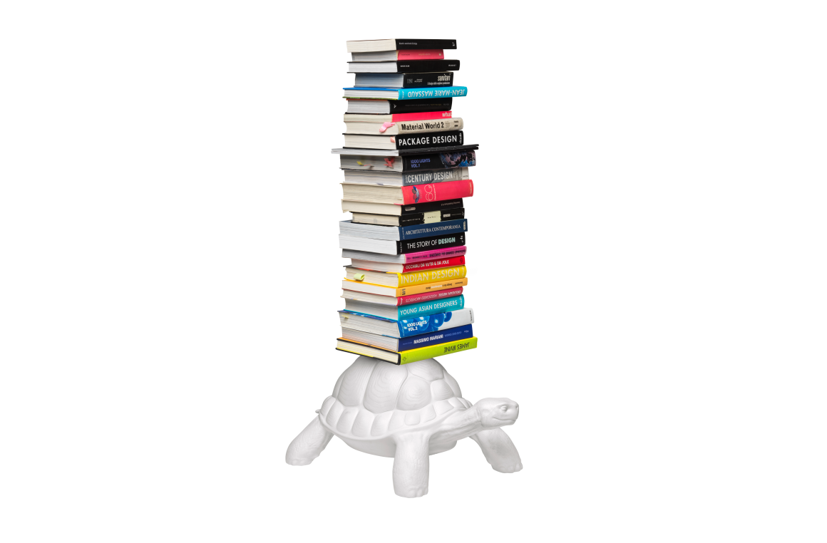TURTLE CARRY BOOKCASE Qeeboo