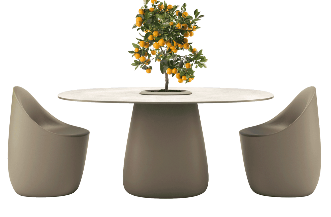 COBBLE STONEW IVORY BUCKET Qeeboo